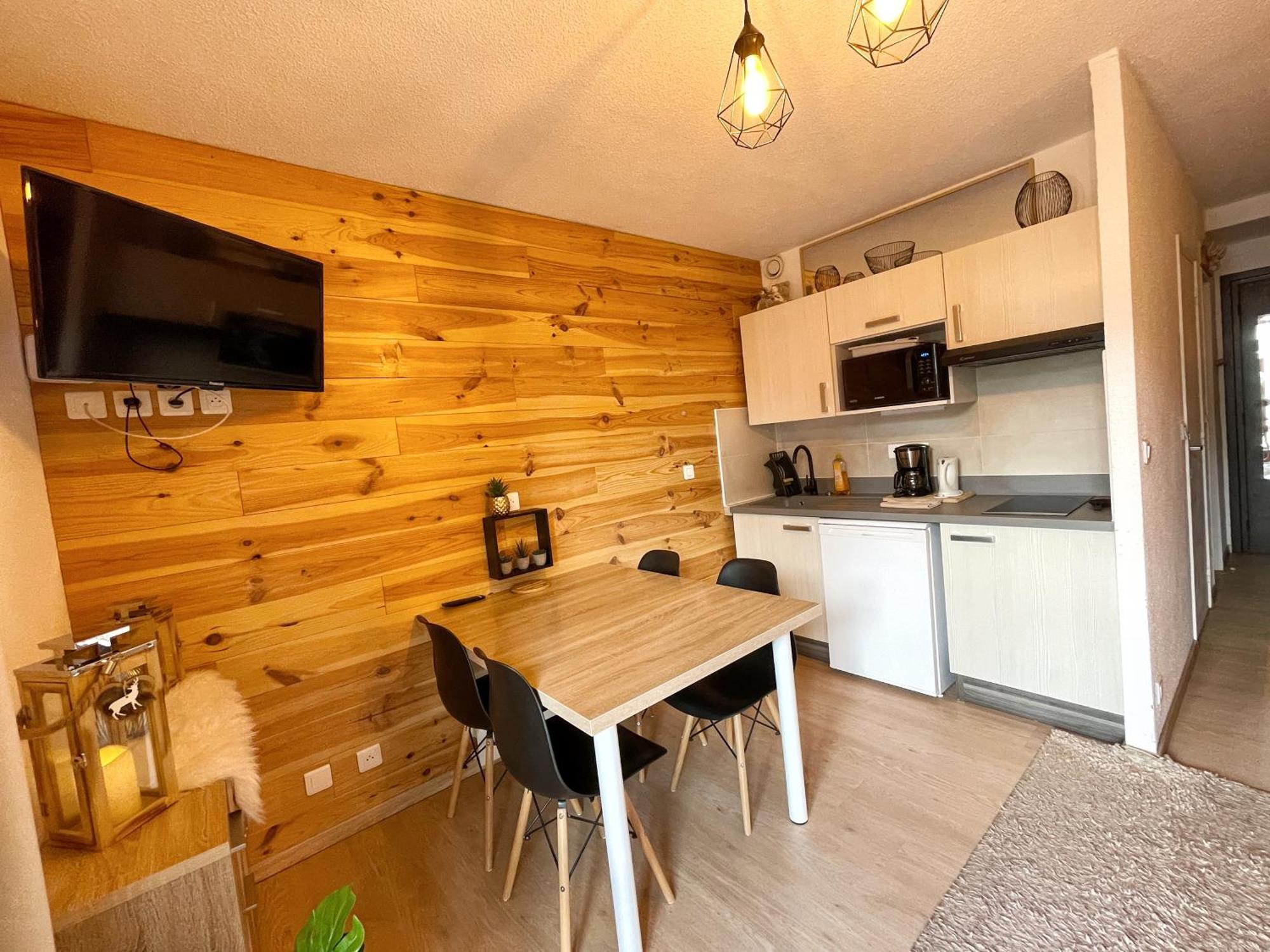 Chalereux Studio A La Montagne Auron Exteriör bild